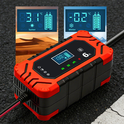 Intelligent Battery Charger for Car & Motorcycle