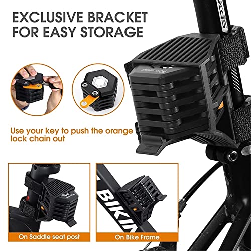 Folding Lock for Electric Bike and Mountain Bike
