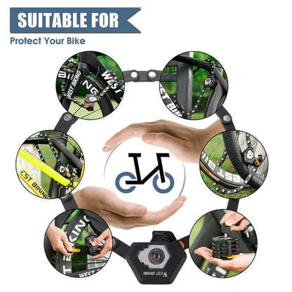 Folding Lock for Electric Bike and Mountain Bike