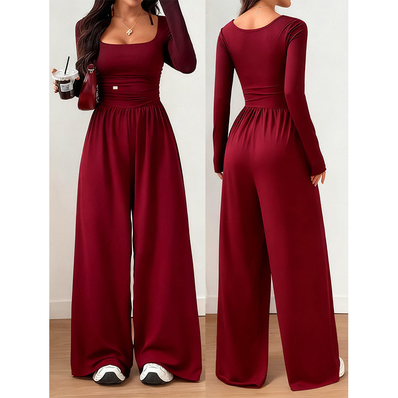 ✨ Flattering Everyday Style | Women's Button-Front Pleated Midi Dress