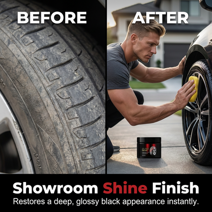 Instant Tire Shine & Protector Wax Kit