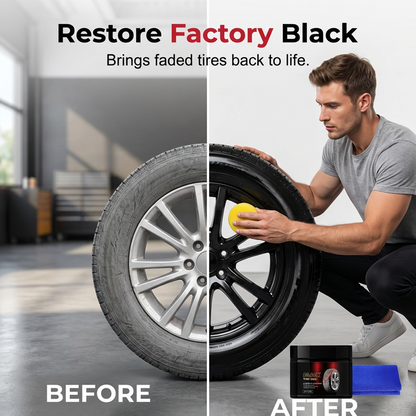 Instant Tire Shine & Protector Wax Kit