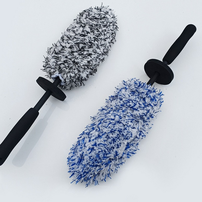 🔥HOT SALE Premium Microfiber Wheel Rim Cleaning Brush | Scratch-Free Detailing Tool