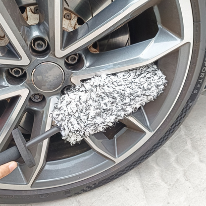 🔥HOT SALE Premium Microfiber Wheel Rim Cleaning Brush | Scratch-Free Detailing Tool