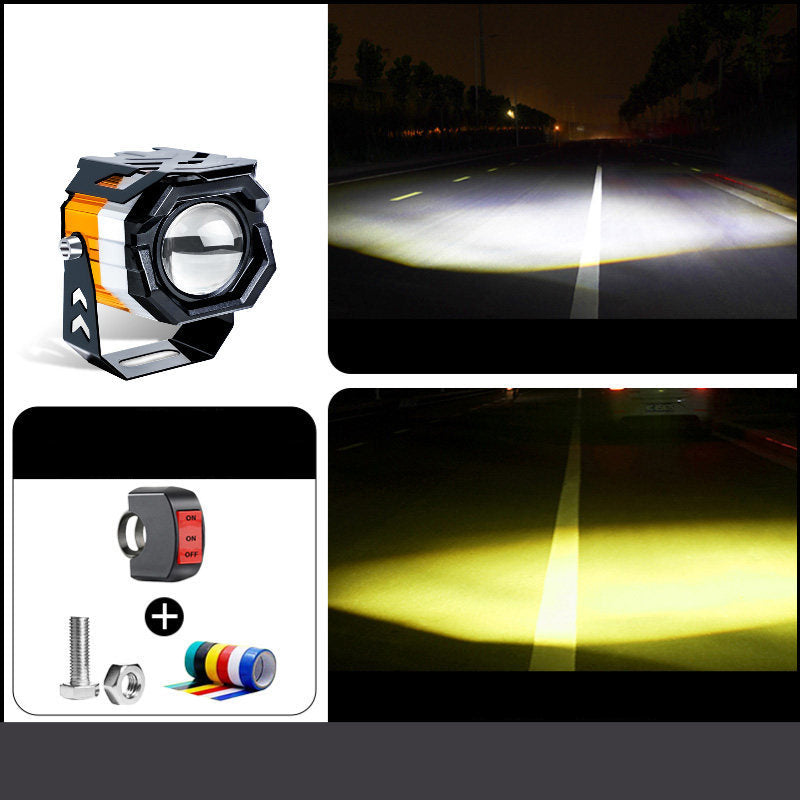 Universal High-Performance Motorcycle LED Spotlight