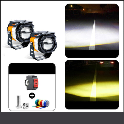 Universal High-Performance Motorcycle LED Spotlight