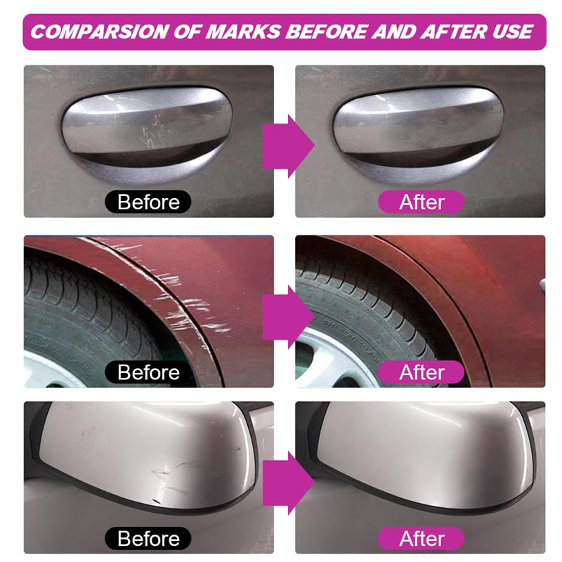 🔥🔥Buy 2 get 1 free 🔥Car Scratch Remover Wax with Nano Cloth
