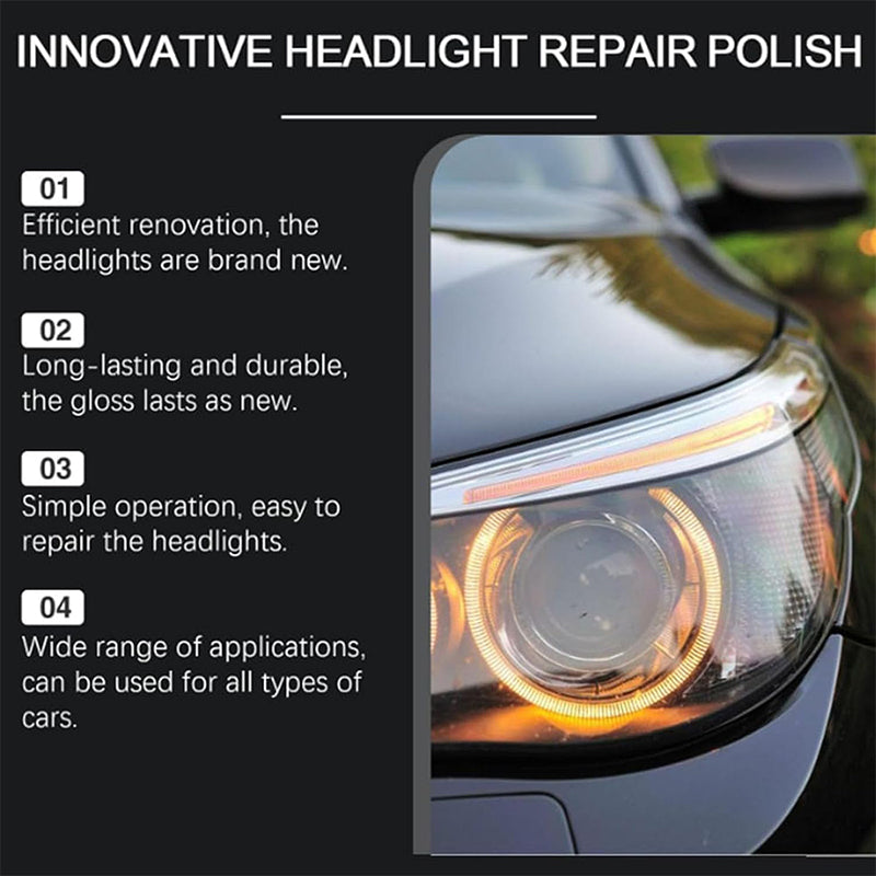Car Headlight Restorer – 🚗💡 Revive Your Ride's Eyes, Drive Safely!💡🚗