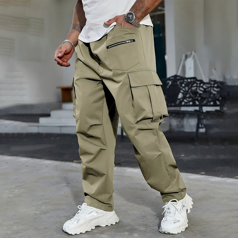 🎉 LIMITED TIME 50% OFF! 👖 Men's Outdoor Multi-Pocket Cargo Pants – 50K+ Sold! Elastic Drawstring Waist & Relaxed Athletic Fit 💝