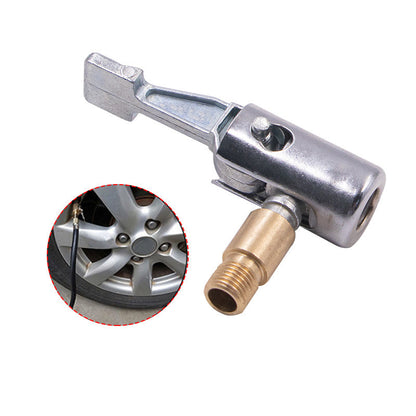Quick-Clamp Tire Inflator Nozzle Adapter