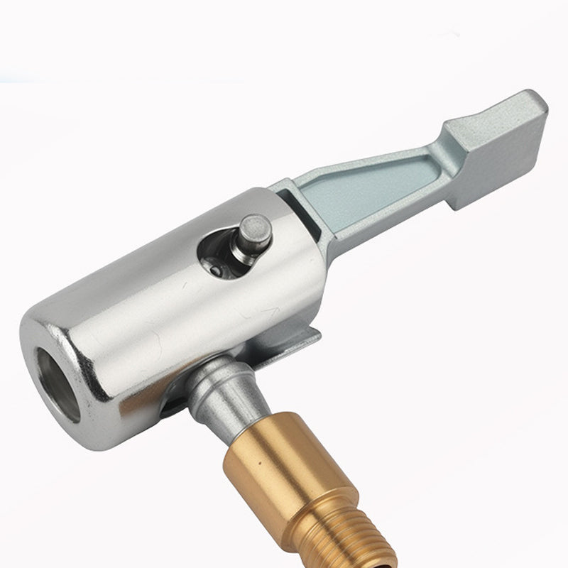 Quick-Clamp Tire Inflator Nozzle Adapter