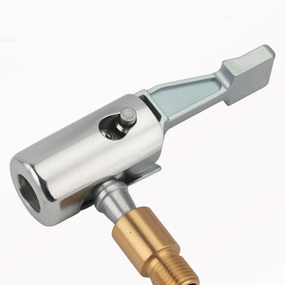Quick-Clamp Tire Inflator Nozzle Adapter