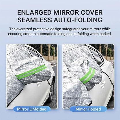 🎁2026 New Arrivals 50% OFF💥Car Windshield Snow Cover – All‑season, multi‑layer. Covers hood, glass & side windows. Strong straps, no slipping! 🚙💨