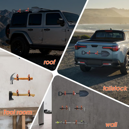 📢📢40% OFF !! ⏰Heavy Duty Tool Holder Wall Mount Clamps