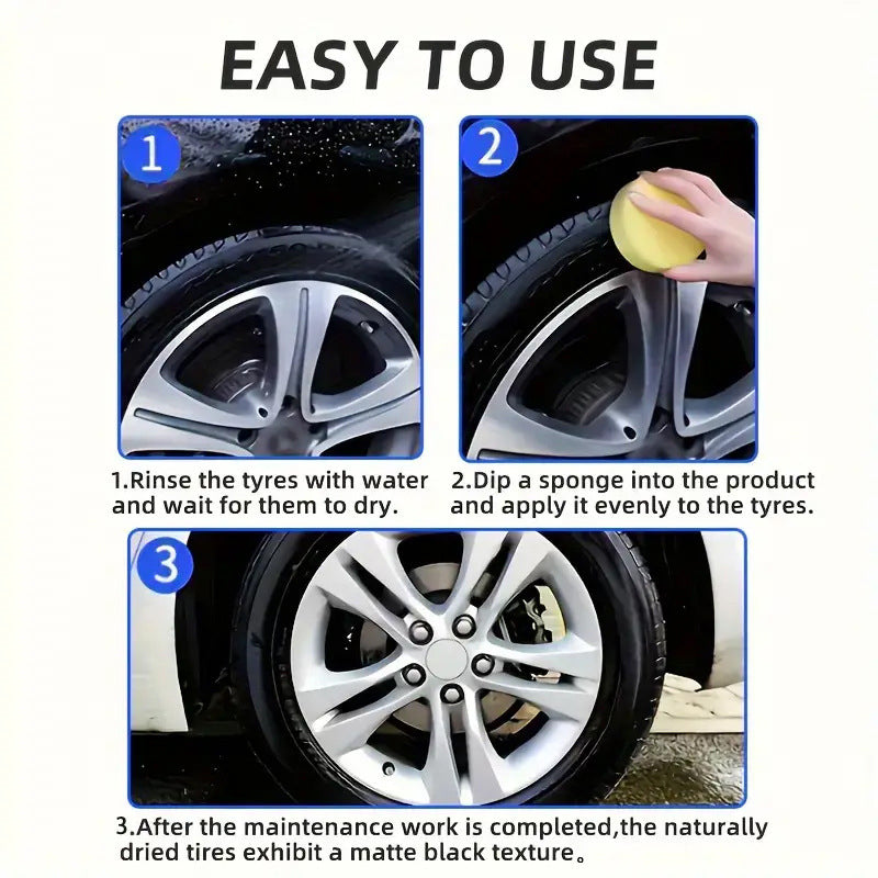 Easy-Apply Plastic Restorer for Cars