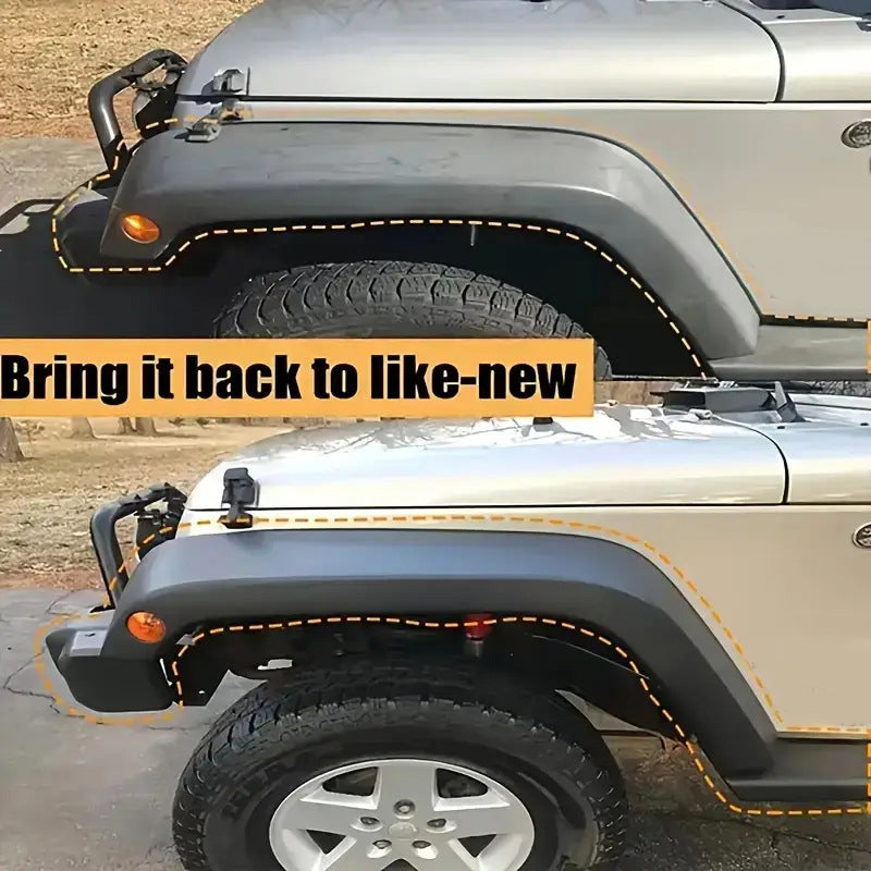 Easy-Apply Plastic Restorer for Cars