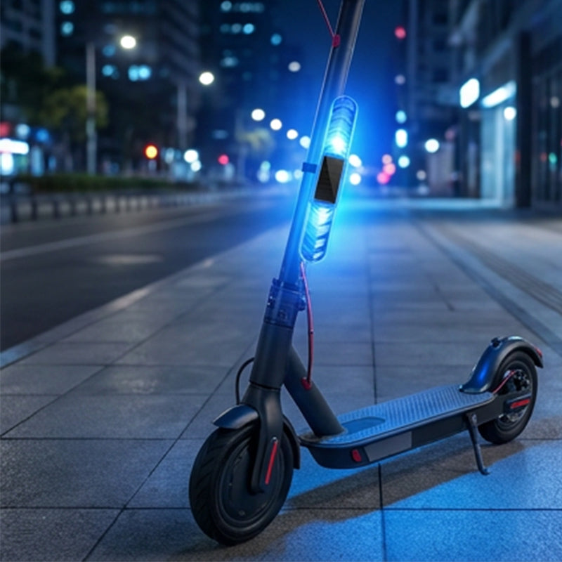 ☀️💡 Solar-Powered LED Anti-Collision Warning Light – Automatic Light Sensor