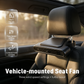 Car Seat Fan 🌬️ – 3-Speed Rechargeable Clip-On Fan with 3000mAh Battery 🔋 | USB-C Charging ⚡ for Cars 🚗, Golf Buggies 🛺 & Campervans 🏕️