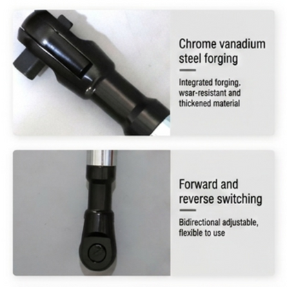 🔧 LIMITED-TIME 50% OFF! ✨ Extendable Ratchet Wrench – Dual-Mode, Chrome Vanadium, Versatile ⚙️