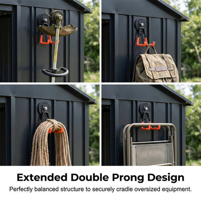 Heavy-Duty Magnetic Double-Claw Hook