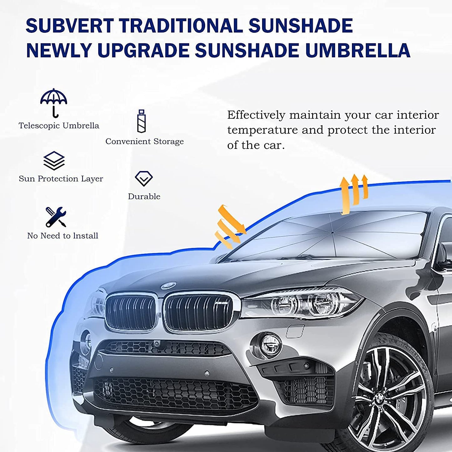 Auto Sunshade Umbrella - Protect Your Car!?