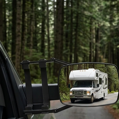 🔥 LIMITED TIME 50% OFF! 🚛 See More, Tow Safer – Adjustable Extendable Trailer Mirror 👀