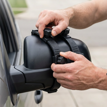 🔥 LIMITED TIME 50% OFF! 🚛 See More, Tow Safer – Adjustable Extendable Trailer Mirror 👀