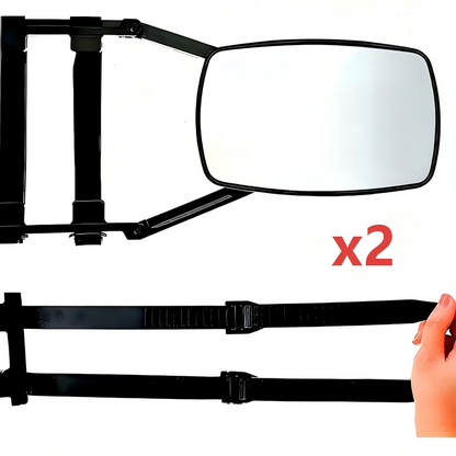 🔥 LIMITED TIME 50% OFF! 🚛 See More, Tow Safer – Adjustable Extendable Trailer Mirror 👀
