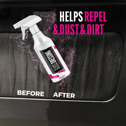 ✨🚗 Plastic & Trim Restorer Spray – Brings Black Back! | UV Protection ✅