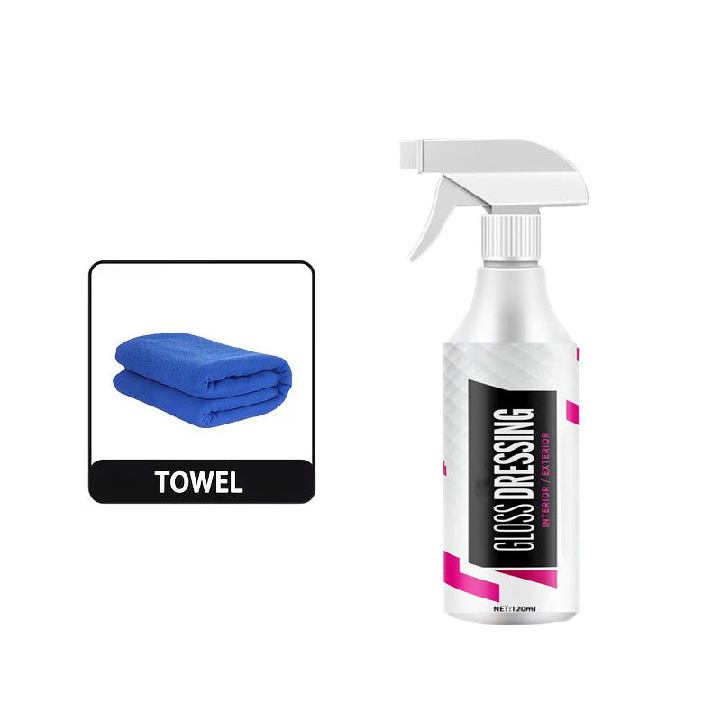 ✨🚗 Plastic & Trim Restorer Spray – Brings Black Back! | UV Protection ✅