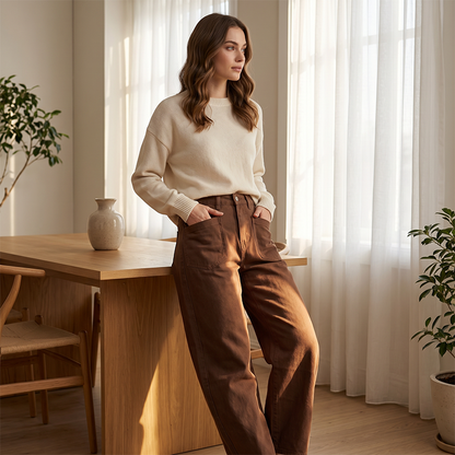🎉 2026 Sale — Over 23,000 Sold! 💞 High-Waist Wide-Leg Pants – Legs for Days, Effortless Ease 🌸
