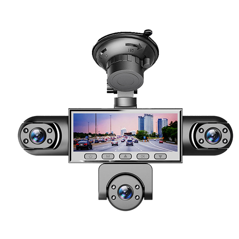 🥳 50% OFF! 🥳 HD 1080P Multi-Lens Dash Cam with Night Vision