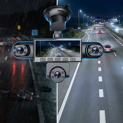 🥳 50% OFF! 🥳 HD 1080P Multi-Lens Dash Cam with Night Vision