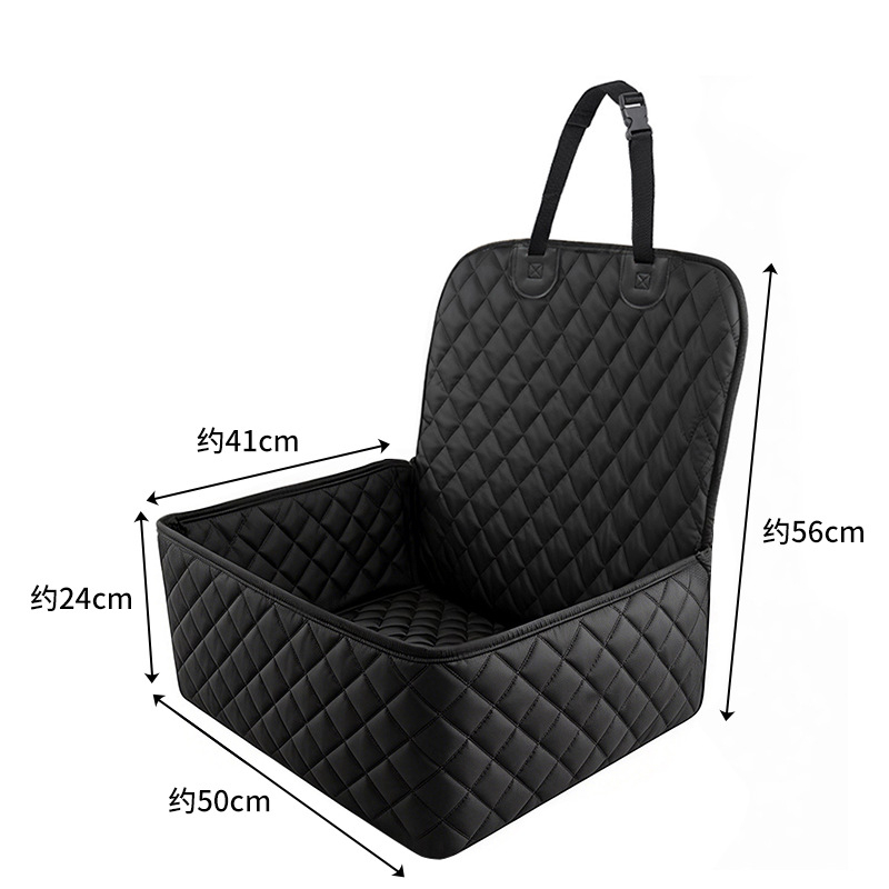 Convertible Car Pet Seat Cover and Booster Dog Basket