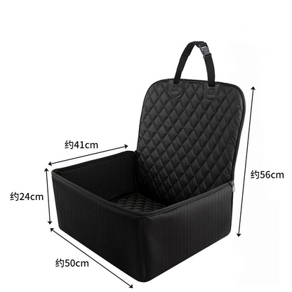 Convertible Car Pet Seat Cover and Booster Dog Basket