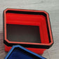 Collapsible Silicone Magnetic Parts Tray Set