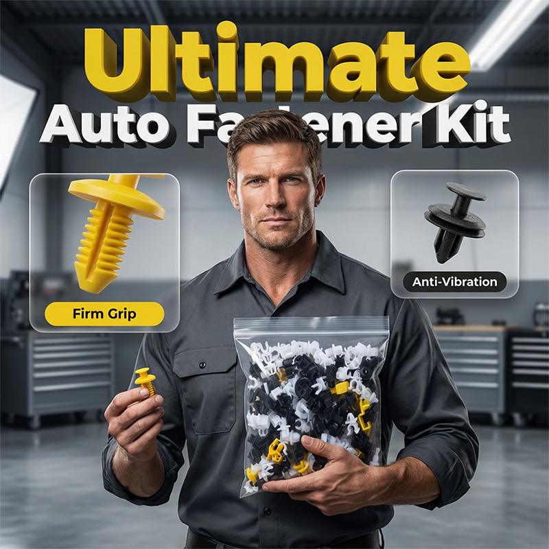 Mixed Vehicle Support Rod Clips