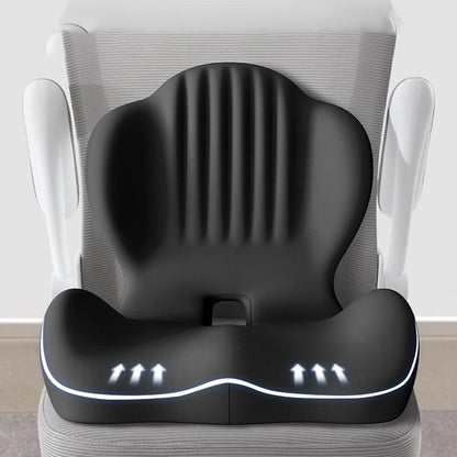 Ergonomic Seat Cushion With Lumbar Support