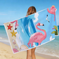 2-in-1 Microfiber Beach Towel & Car Seat Cover