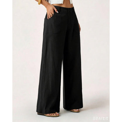 🎉🔥Women's Summer Breathable Wide Leg Casual Pants