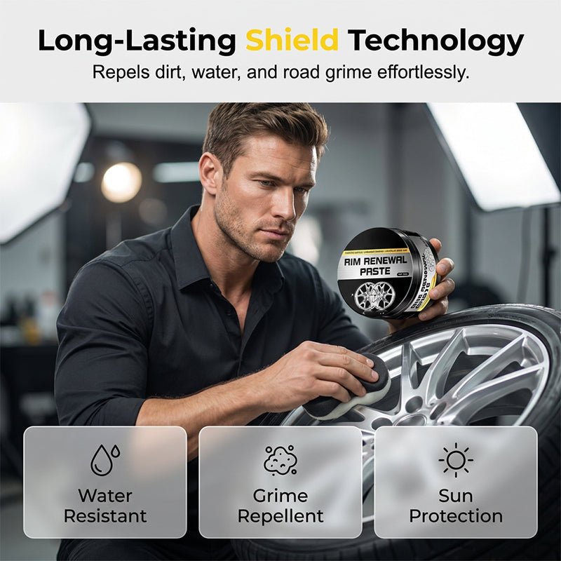 🥳2026 HOT SALE🥳💞50K+ SOLD!✨🛞 50% OFF! All‑in‑One Wheel Restoration Paste – Erases scratches & curb rash instantly. Molecular bonding, rock‑hard protection. Showroom shine! 💎🚗