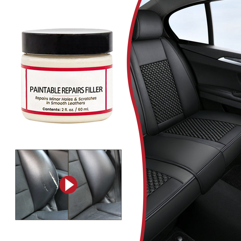 🛠️50K+ SOLD!🪑60% OFF! 💞Leather Scratch Repair Filler – Fills deep cracks & damage, restores smooth surface. No need to replace – just fill & forget! 💺✨