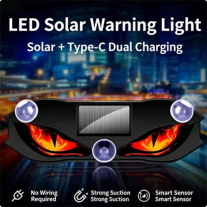 🚗 Last Day Special Price £9.77 ! 🔥Buy more save more🔆 Solar-Powered LED Car Warning Light – 50% OFF! Solar-powered, weatherproof, automatic activation at dark – for more safety on the roadside. 🛡️