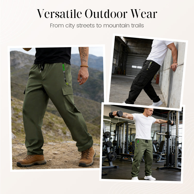 🎉 50% OFF! 🪖 Viral Multi-Pocket Cargos – Built for the Grind ☀️