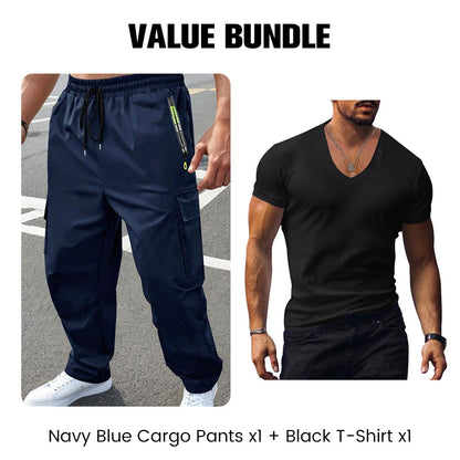🎉 50% OFF! 🪖 Viral Multi-Pocket Cargos – Built for the Grind ☀️