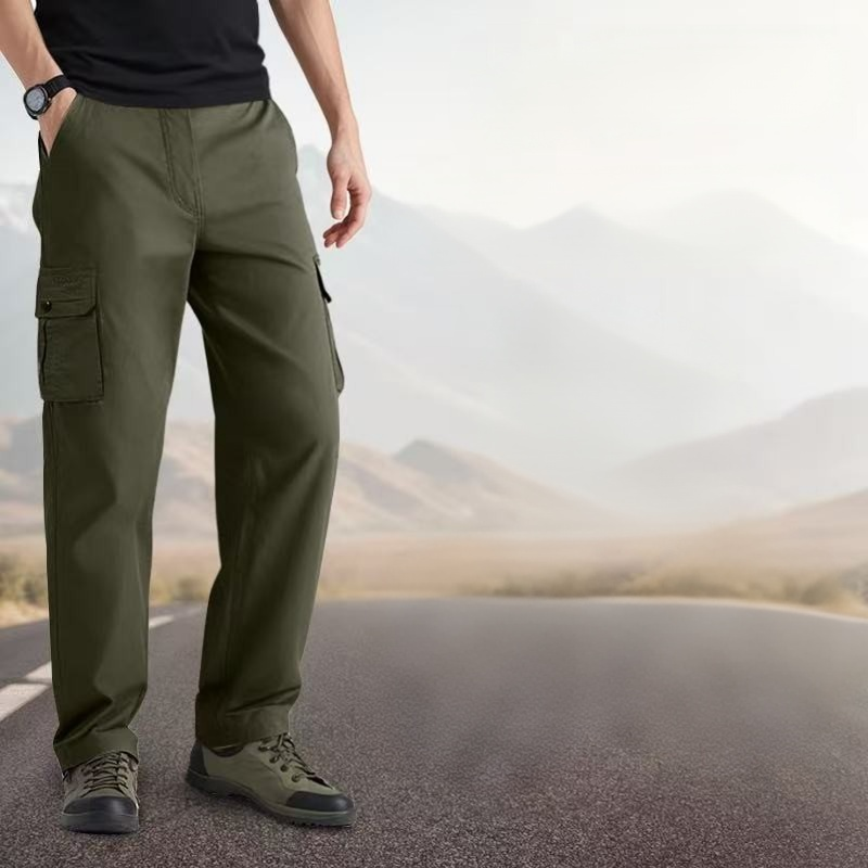🔥 Pro-Favorite Outdoor Work & Hiking Trousers for Men – Polyester – Breathable 🎯
