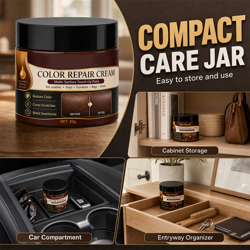 Brown Leather Color Repair Cream