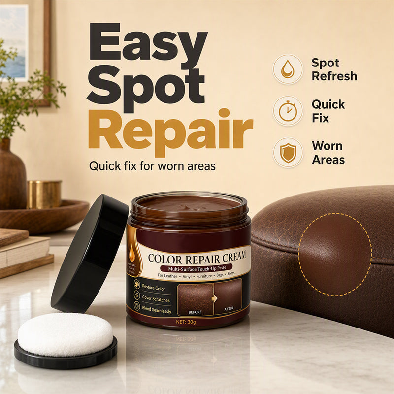 Brown Leather Color Repair Cream