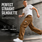 ☁️ All-Day Comfort | Men's Relaxed-Fit Cargo Trousers with Multiple Pockets