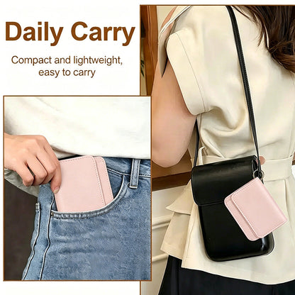 💖Hot 50% OFF💕RFID Short Wallets for Women –Fashionable Card Holder with Key Ring & Coin Purse
